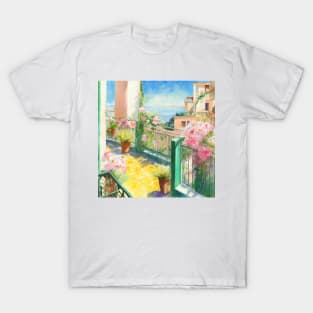 Sunny terrace in Barcelona III T-Shirt